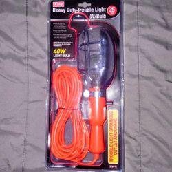 NEW heavy duty trouble work light with Bulb