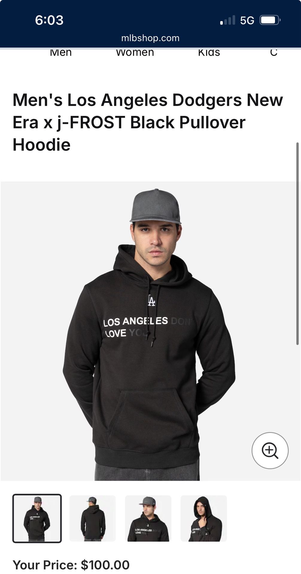 Los Angeles Dodgers Hoodie