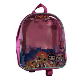 LOL Surprise Pink Backpack Cinema Darlings 12 Inch Tall 10 Inch Wide For Girls