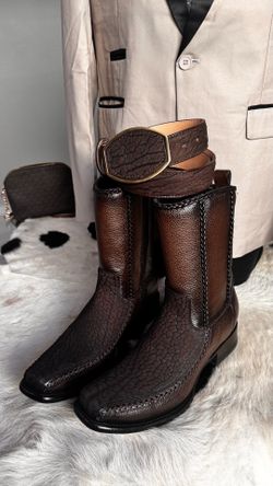 Botin horma Dubai para hombre, Botin casual, Botin vaquero,botas vaqueras para hombre