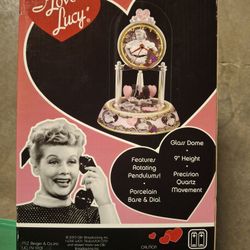 I Love Lucy Globe Clock