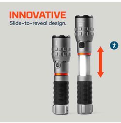 NEBO SLYDE KING 4K WORK LIGHT & FLASHLIGHT (4,000 Lumens)
