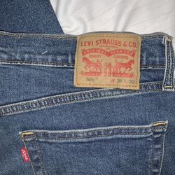 505 Levis Men Jeans 36x32