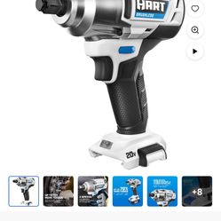 20V 1/2” Hart Impact Wrench