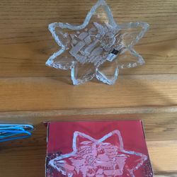 Star- Shaped Serving Christmas Dish