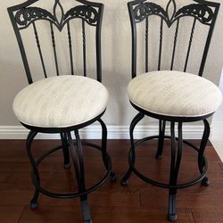 5 Swivel Counter Height Bar Stools