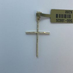 14K Gold Cross Pendant  