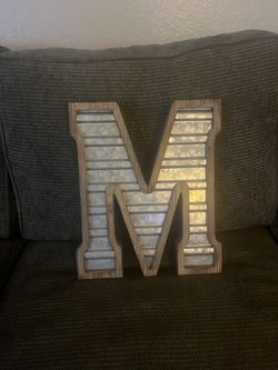 Letter M Decor- Hobby Lobby