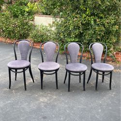 Black Bentwood Bistro Chairs