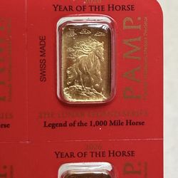 1 gram gold bar