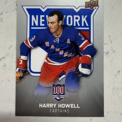 Harry Howell 2025-26 New York Rangers Centennial Captains #173