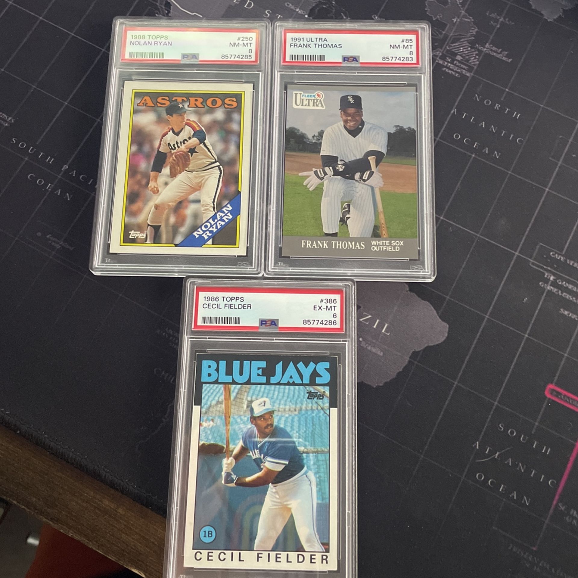 Graded baseball cards
