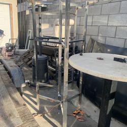 2 Heavy Duty Clothes Racks $20