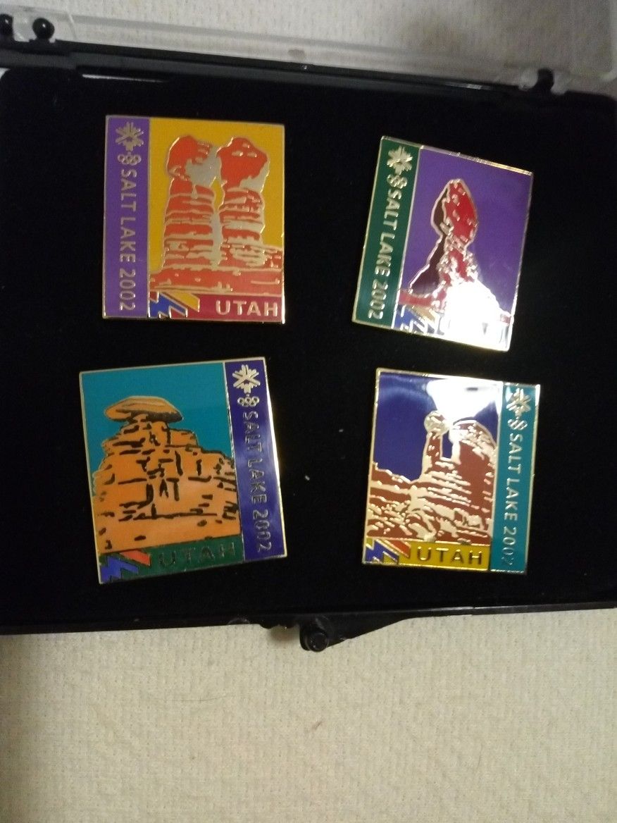 Utah Commemorative Pin Set