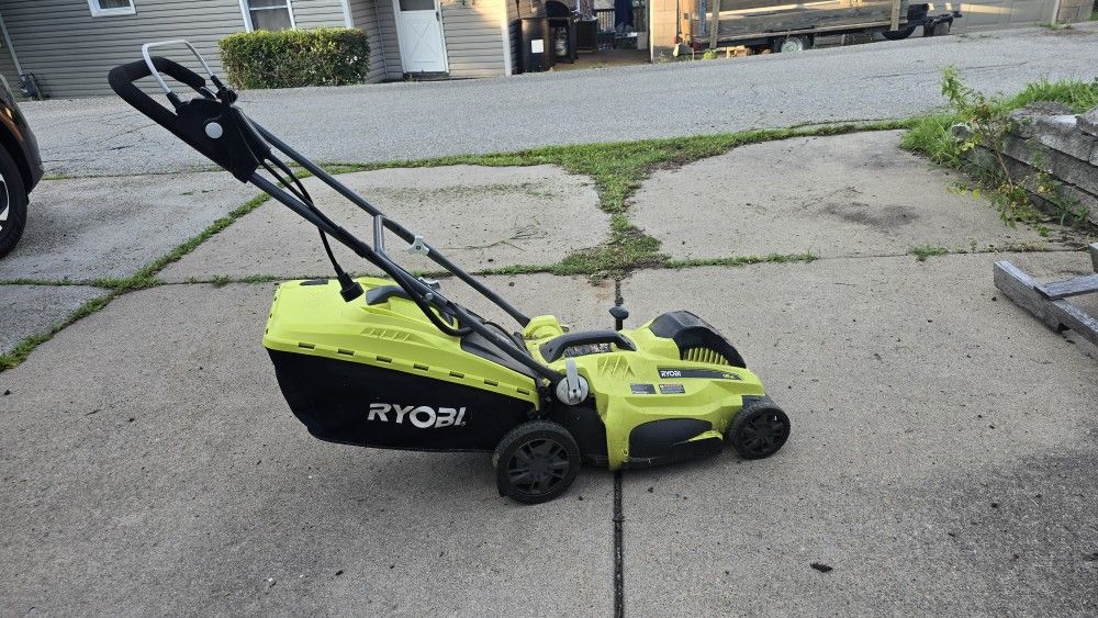Ryobi Corded Push Electric Lawn Mower