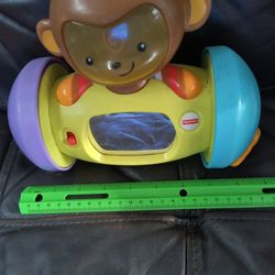Fisher-Price My Little Snugamonkey 1-2-3 Crawl-Along Monkey