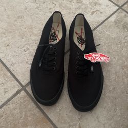 All Black Vans 