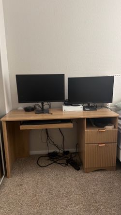 Desk - Natural Oak Color