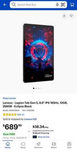 Lenovo Legion Tab Gen 5 - Save Taxes (NEW)