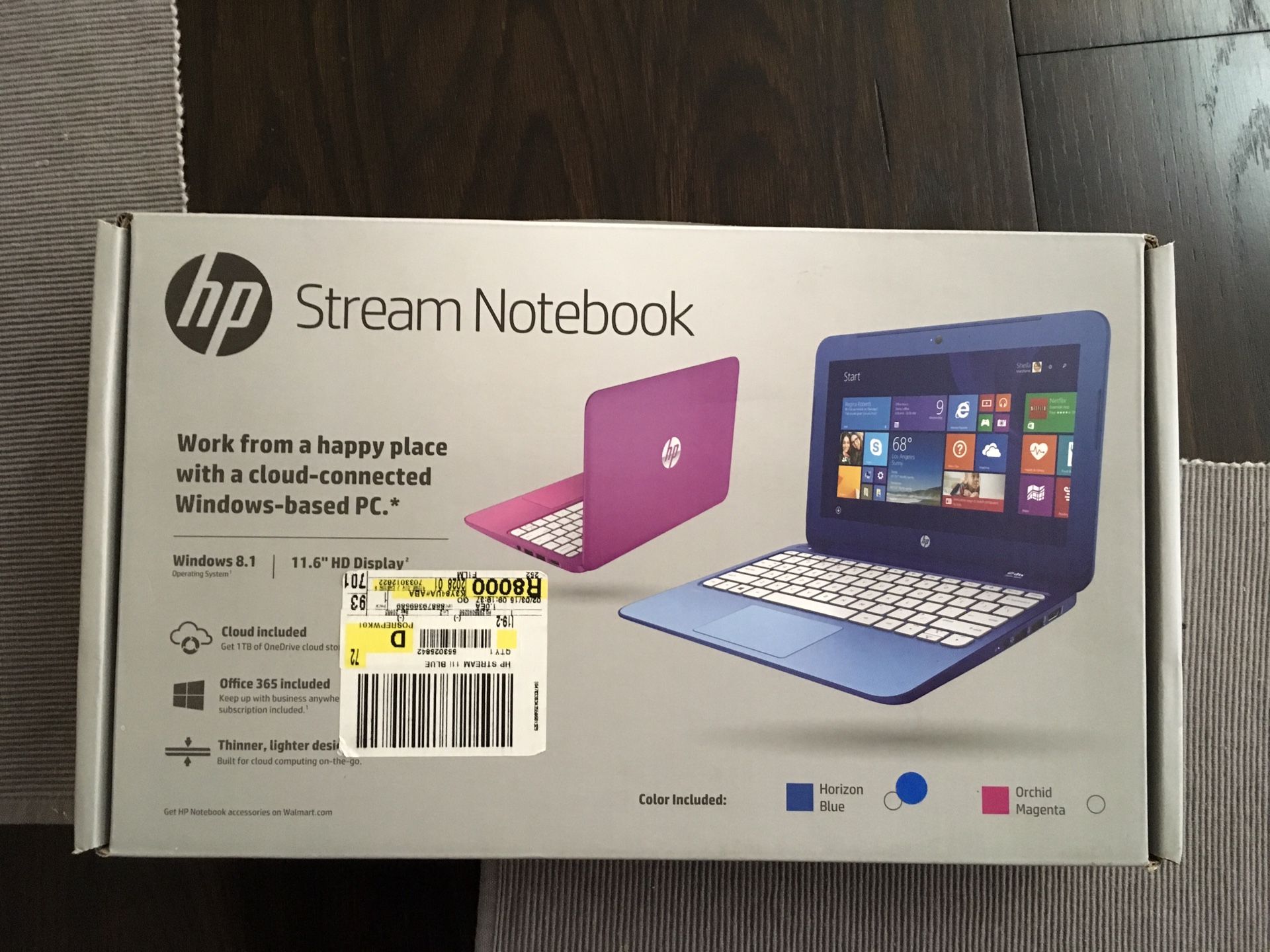 HP Stream Notebook 11.6"