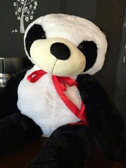 New In Box 63" Panda bear. Fluffy and soft