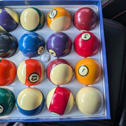 Pool Table Ball Set (New)