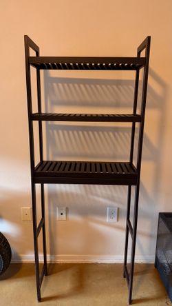 3‑Tier Wooden Shelf – Storage Rack