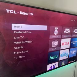 Roku 65” Flat Screen tv 