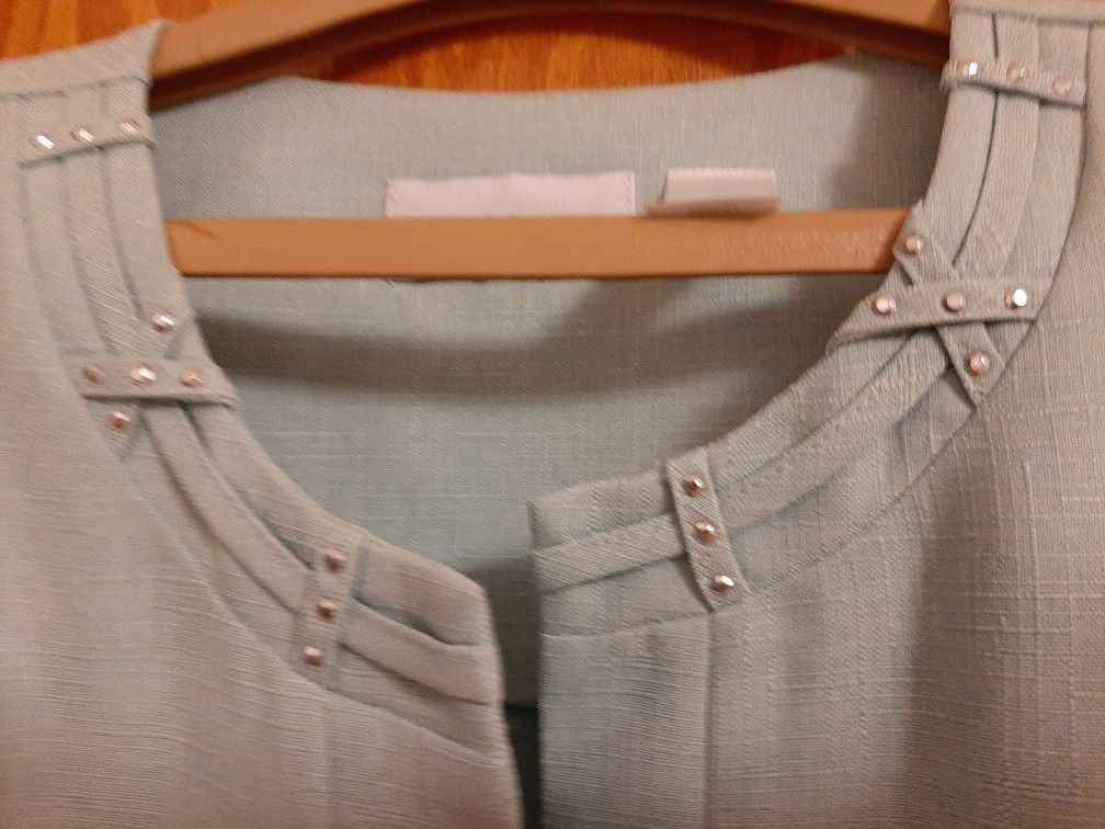 Alfred Dunner Elegant Studded Jacket. size 16.
