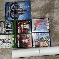 PS5 & Xbox 1 Video Games & Posters