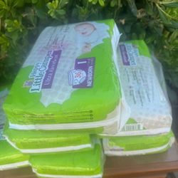 6 Packs Natural Diapers/Baby Happy Little Camper Size 1 / $10Each