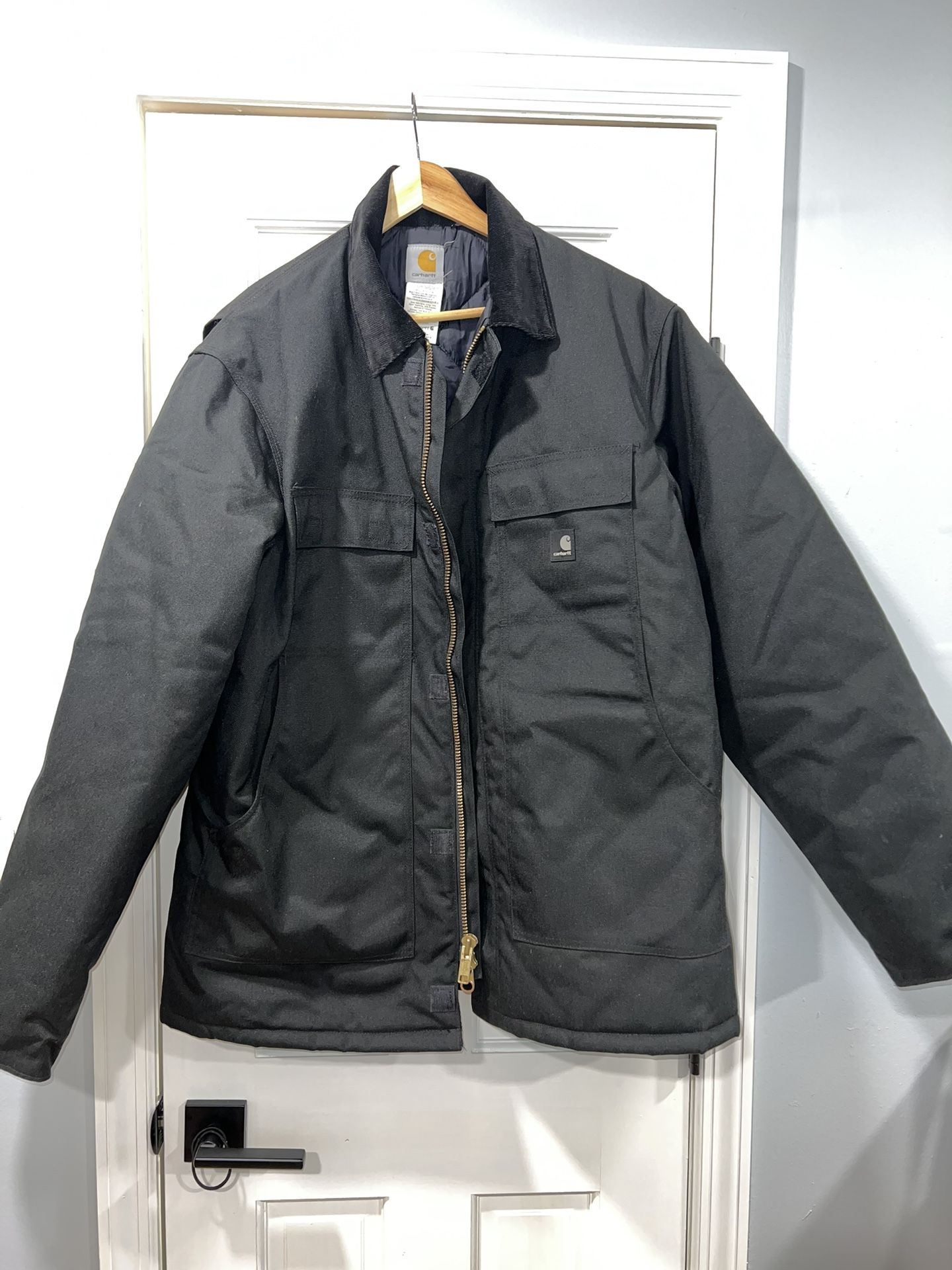 Carhartt Yukon Extremes insulated coat in Black