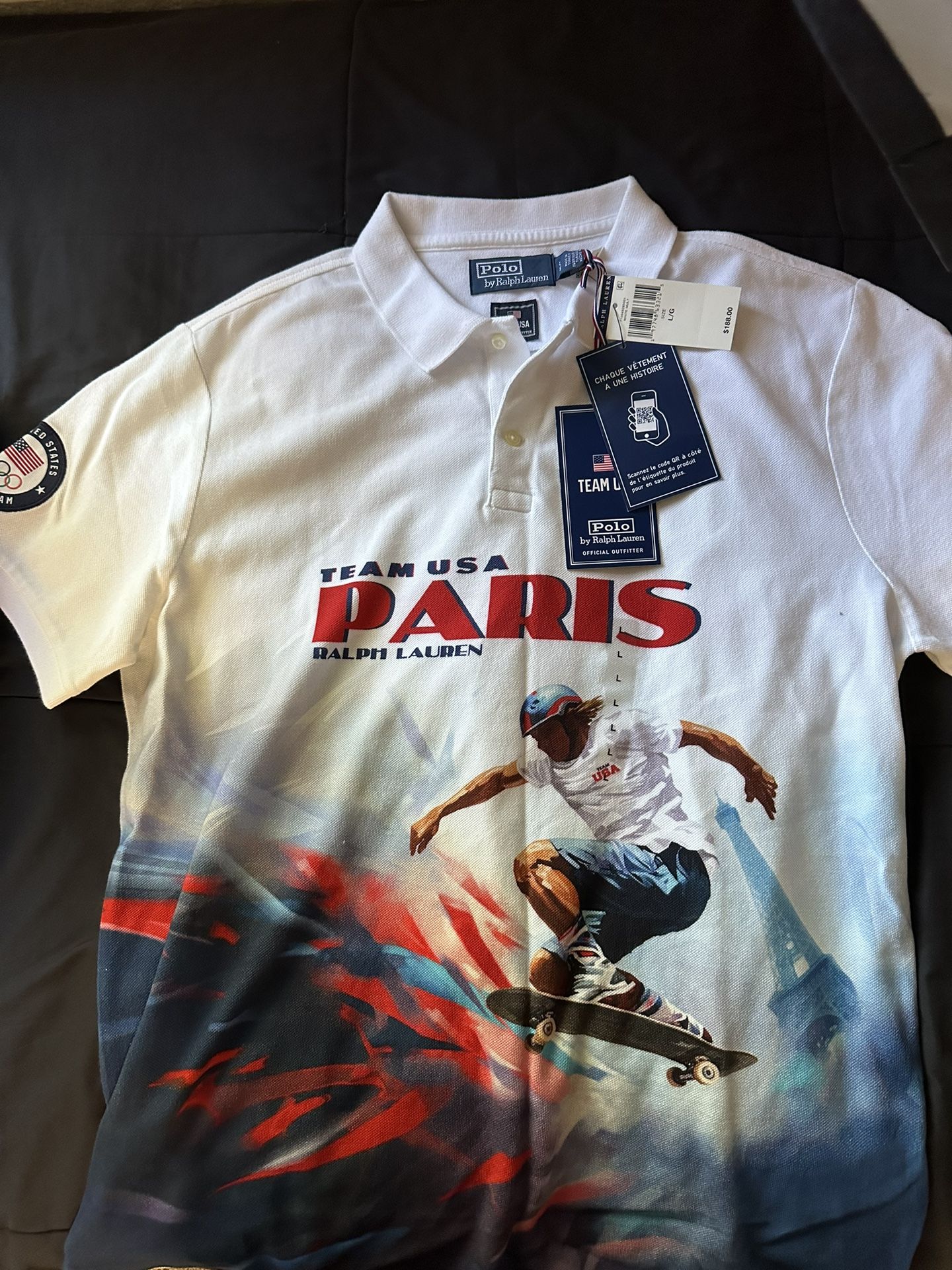 Olympic Polo Ralph Lauren Collared Shirt