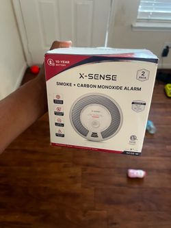 10-Year Battery Wireless Interconnected Smoke and CO Detecotr with Photoelectric Sensor and LED Light 2 Pack SC06-W