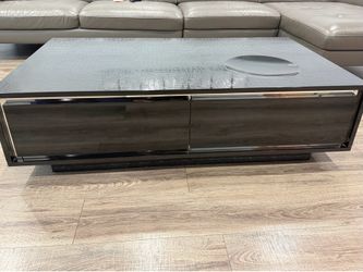 A/X coffee table with two drawers
