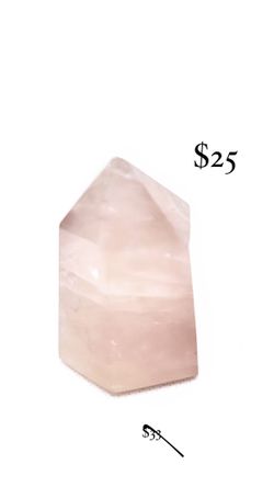 Rose Quartz Crystal 