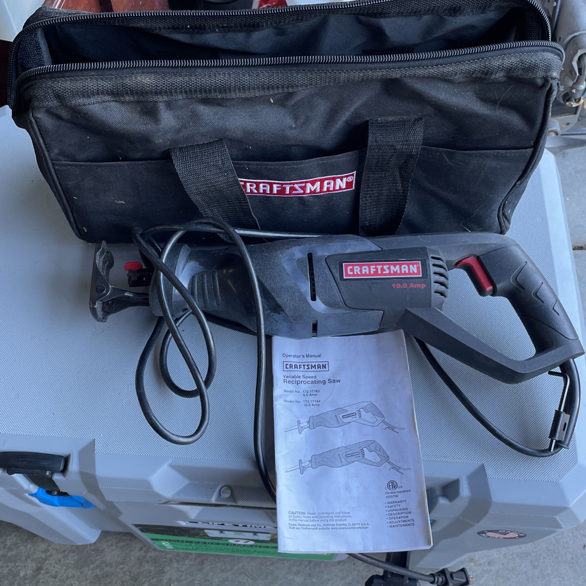 Craftsman Reciprocating Saw