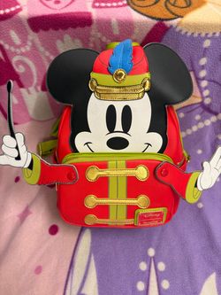 Loungefly Disney Mickey Mouse Band Leader Mini Backpack