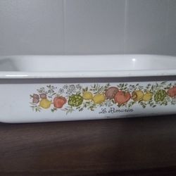 +VTG Corning Ware Spice of Life A-21 Dish+