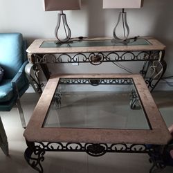 Coffee Table And Accent Table 