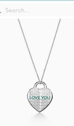 Tiffany & Company “Love You” Charm