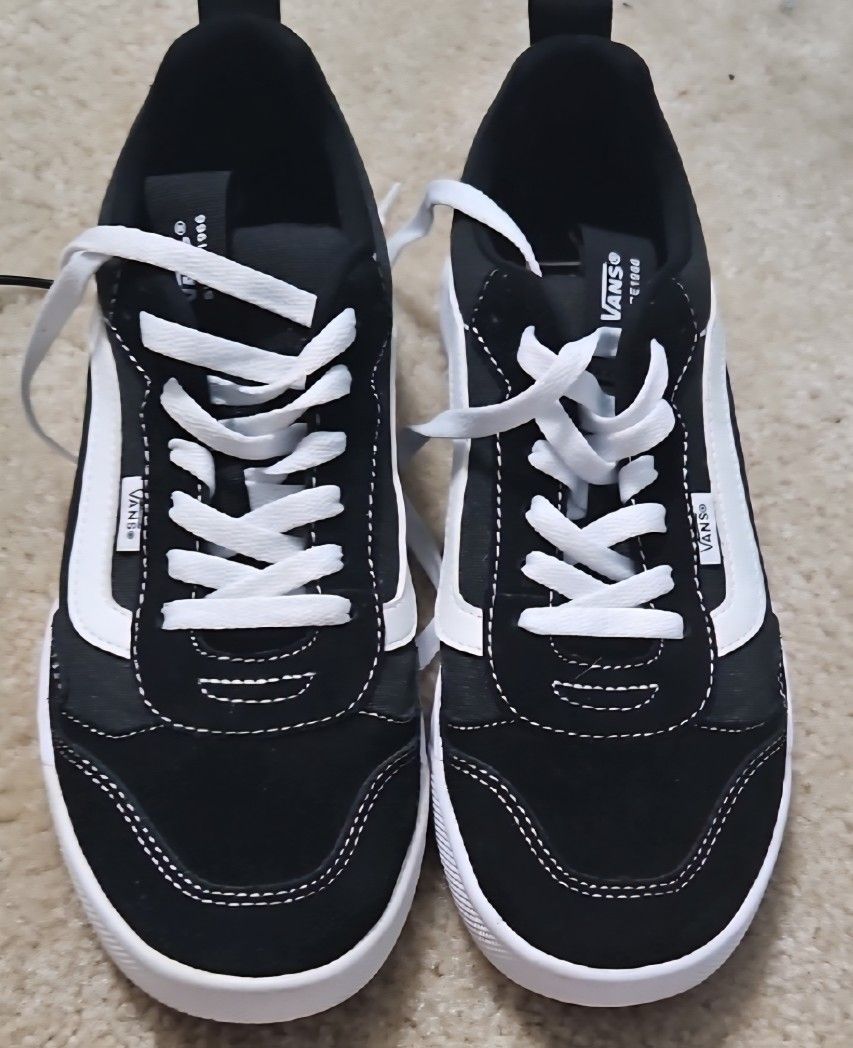 Vans Classic Black And White Sneakers
