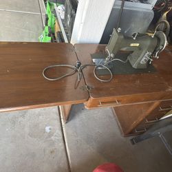 White Rotary Sewing Machine