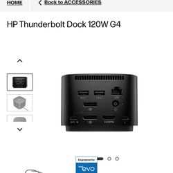 HP Thunderbolt Dock 120W G4