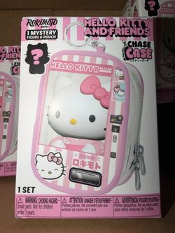 Hello Kitty keychain case figure