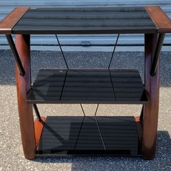 (FREE DELIVERY) Whalen 30" Medium Brown Cherry TV Stand / Shelf 