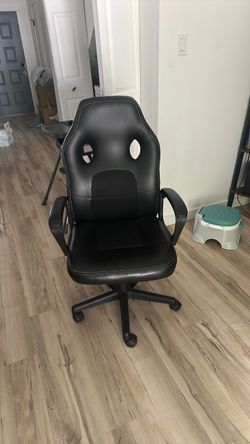 Black Racing Style Gaming Chair