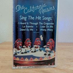 The California Raisins Sing Hit Songs Cassette 