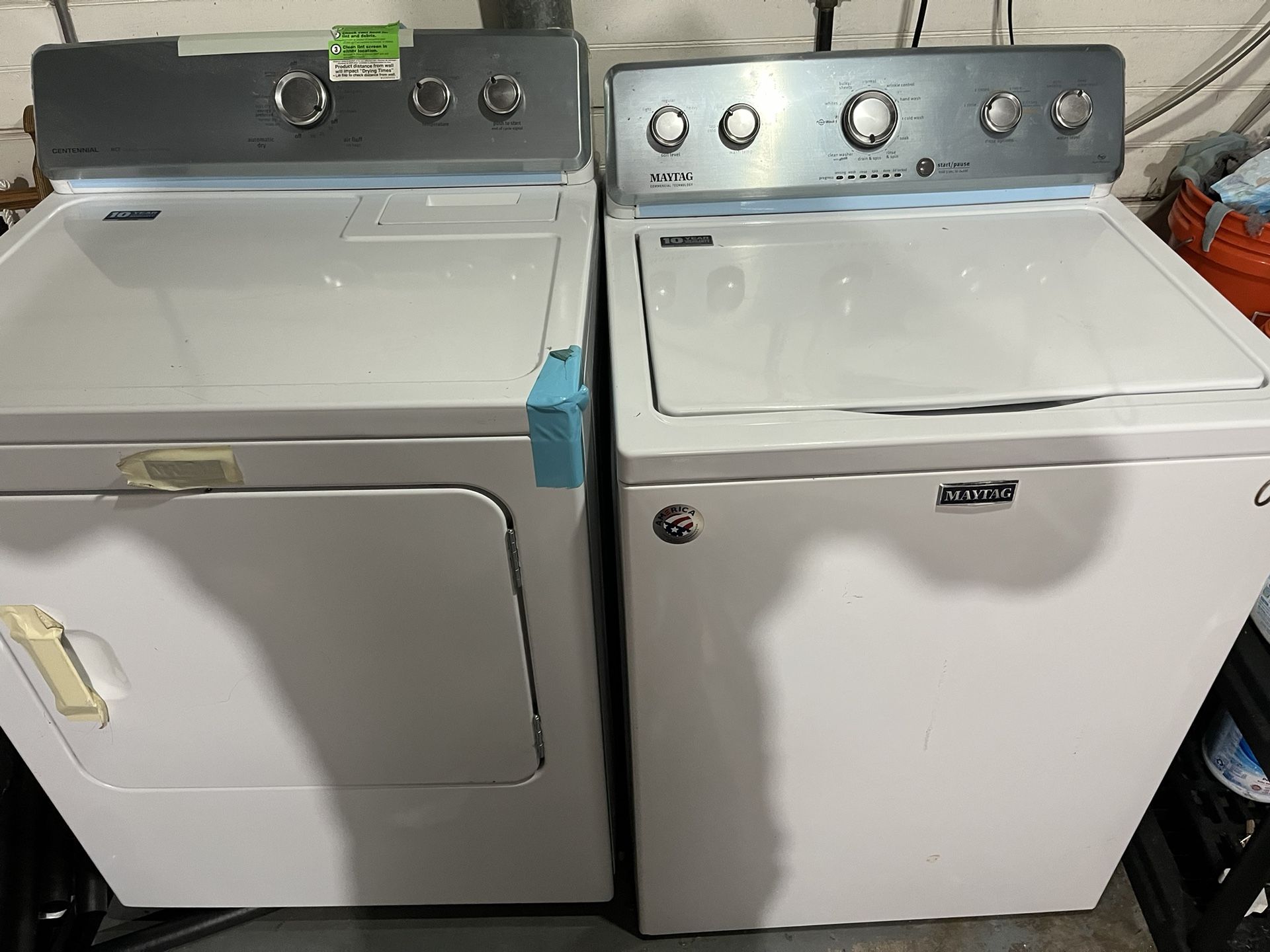 WASHER / DRYER SET MAYTAG