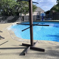 Pool Towel Tower